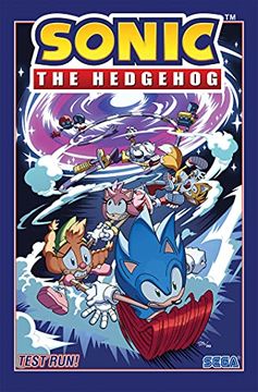 portada Sonic the Hedgehog, Vol. 10: Test Run! (en Inglés)