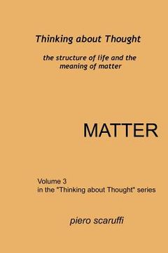 portada Thinking about Thought 3 - Matter (in English)