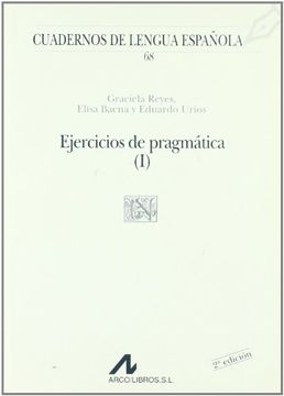 portada Ejercicios de Pragmática i y ii (n y ñ Cuadrado): 68 y 69 (Cuadernos de Lengua Española) (in Spanish)