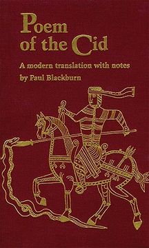portada poem of the cid: a modern translation with notes by paul blackburn (in English)