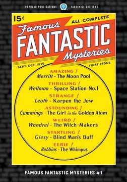 portada Famous Fantastic Mysteries #1: Facsimile Edition (en Inglés)