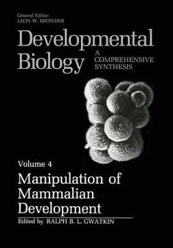 portada Manipulation of Mammalian Development (in English)