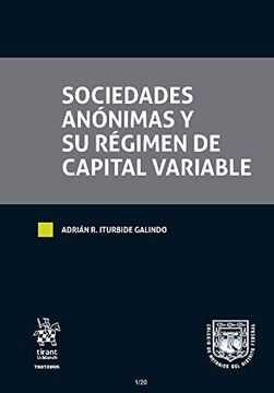 portada Sociedades Anonimas y su Regimen de Capital Variable