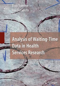 portada analysis of waiting-time data in health services research (en Inglés)
