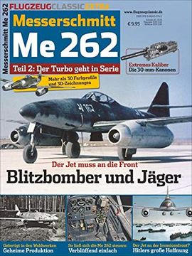 portada Flugzeug Classic Extra 14 Messerschmitt me 262, Teil 2 (en Alemán)
