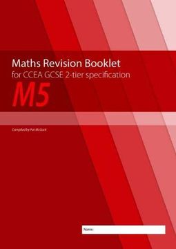portada Maths Revision Booklet m5 for Ccea Gcse 2-Tier Specification (en Inglés)