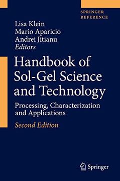 portada Handbook of Sol-Gel Science and Technology: Processing, Characterization and Applications (en Inglés)