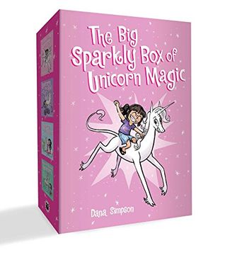 portada The big Sparkly box of Unicorn Magic: Phoebe and her Unicorn box set Volume 1-4 (in English)
