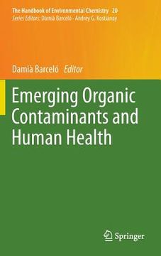 portada emerging organic contaminants and human health (en Inglés)