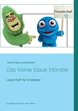 portada Das Kleine Blaue Monster: Lese-Heft Fã¼R Erstleser (en Alemán)