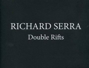 portada Richard Serra - Double Riffs