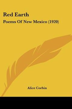 portada red earth: poems of new mexico (1920) (en Inglés)