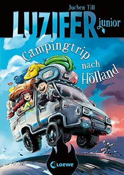 portada Luzifer Junior (Band 11) - Campingtrip Nach Hölland: Lustiges Kinderbuch ab 10 Jahren (en Alemán)