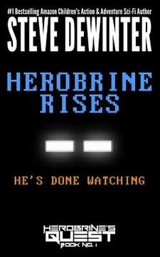 portada Herobrine Rises (en Inglés)