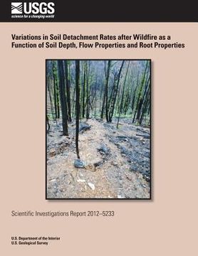 portada Variations in Soil Detachment Rates after Wildfire as a Function of Soil Depth, Flow Properties and Root Properties (in English)