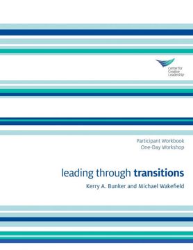 portada Leading Through Transitions Participant 1-Day Workbook (en Inglés)