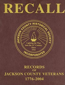 portada Recall Records of Jackson County Veterans, 1776-2004 (en Inglés)