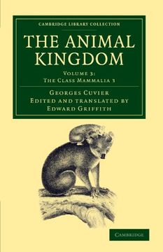 portada The Animal Kingdom 16 Volume Set: The Animal Kingdom: Volume 3, the Class Mammalia 3 Paperback (Cambridge Library Collection - Zoology) (en Inglés)