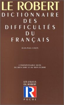 portada Dictionnaire des Difficultes du Francais