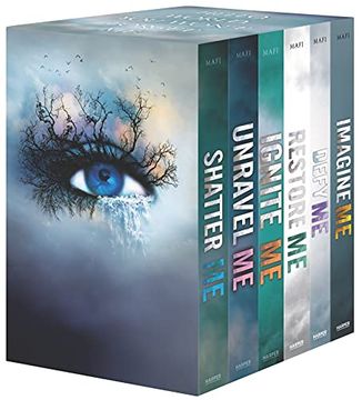 portada Shatter me Series 6-Book box Set: Shatter me, Unravel me, Ignite me, Restore me, Defy me, Imagine me (en Inglés)