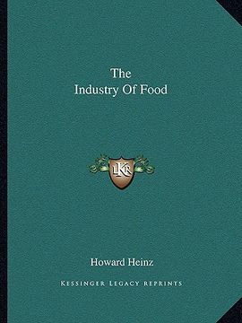 portada the industry of food (en Inglés)