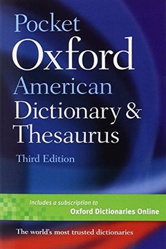 portada Pocket Oxford American Dictionary & Thesaurus (en Inglés)