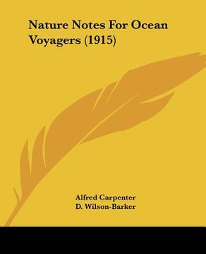 portada nature notes for ocean voyagers (1915) (en Inglés)