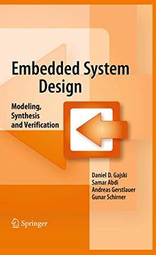 portada Embedded System Design: Modeling, Synthesis and Verification (en Inglés)