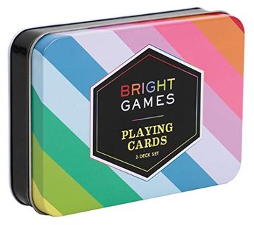 portada Bright Games 2-Deck set of Playing Cards (en Inglés)