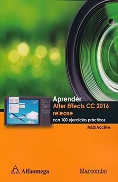 portada Aprender After Effects Cc 2016 Release Con 100 Ejercicios Practicos