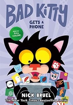 portada Bad Kitty Gets a Phone (Graphic Novel): In Full Color! (en Inglés)