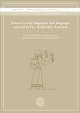 portada Studies in the Languages and Language Contact in Pre-Hellenistic Anatolia 