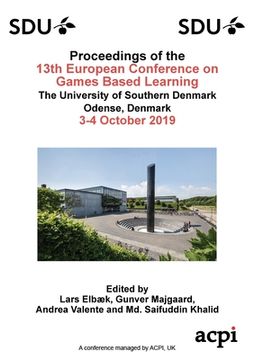 portada ECGBL19 - Proceedings of the 13th European Conference on Game Based Learning (in English)