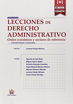 portada Lecciones de Derecho Administrativo 5ª Edición 2014 (Manuales de Derecho Administrativo, Financiero e Internacional Público)