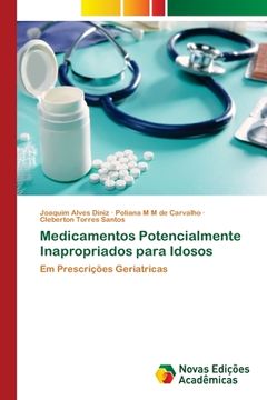 portada Medicamentos Potencialmente Inapropriados Para Idosos (en Portugués)