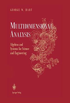 portada Multidimensional Analysis: Algebras and Systems for Science and Engineering (en Inglés)