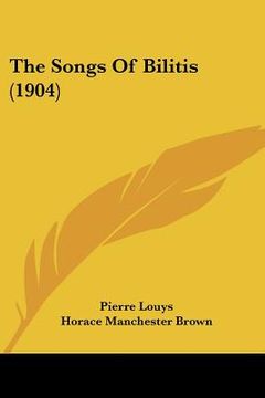 portada the songs of bilitis (1904) (en Inglés)