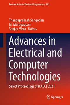 portada Advances in Electrical and Computer Technologies: Select Proceedings of Icaect 2021