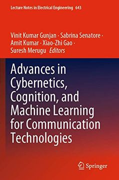 portada Advances in Cybernetics, Cognition, and Machine Learning for Communication Technologies (en Inglés)