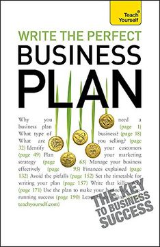 portada Write the Perfect Business Plan: Teach Yourself (Teach Yourself Business Skills) (en Inglés)