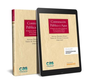 portada Contratación Pública y Agua (Papel + E-Book): El Impacto de la Nueva Regulación de los Contratos Públicos en el Derecho de Aguas (Monografía)