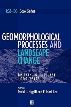 portada geomorphological processes and landscape change (en Inglés)