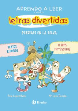 portada Aprendo a leer con las letras divertidas, 2. Perdidas en la selva