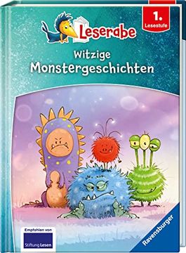 portada Witzige Monstergeschichten - Leserabe ab 1. Klasse - Erstlesebuch für Kinder ab 6 Jahren (Leserabe - Sonderausgaben) (en Alemán)