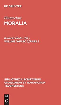 portada Moralia, Volume v (en Ancient Greek)