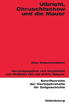 portada Ulbricht, Chruschtschow und die Mauer (in German)