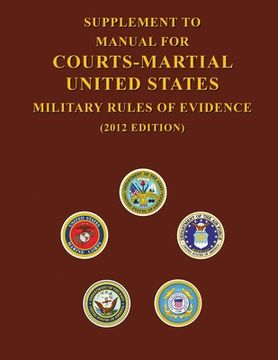 portada Supplement to Manual For Courts-Martial United States Military Rules of Evidence (en Inglés)
