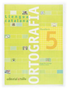 portada Quadern Ortografia 5. Llengua Catalana (en Catalá)