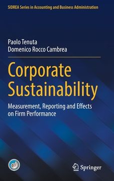 portada Corporate Sustainability: Measurement, Reporting and Effects on Firm Performance (en Inglés)