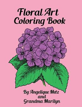portada Floral Art Coloring Book (en Inglés)